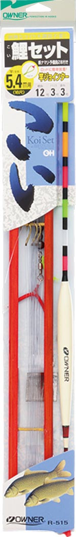 Снасть для ловли карася OWNER Koi Set R-515 #10 4.5m 