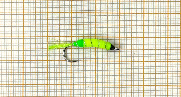 МухоБлесна (25мм) (0.7гр) Chartreuse/Green UV (ЕМ) 