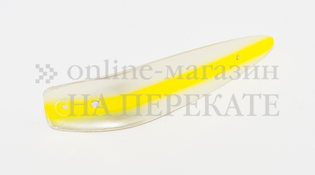 Блесна троллинговая HOT-SPOT APEX TROLLING LURE A3.0 #003 White/Yellow Stripe