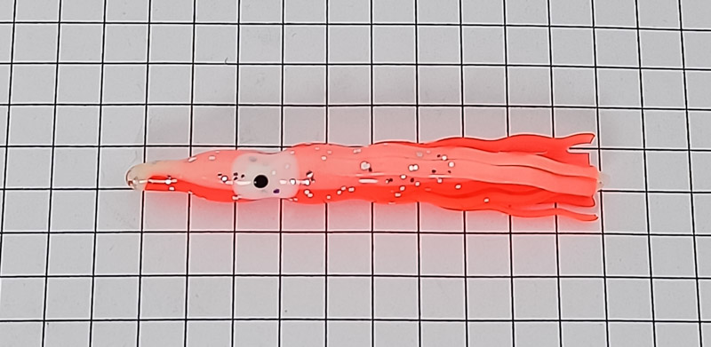 Октопус Shark 4.5cm #09 Orange Glow Stripe (1шт)