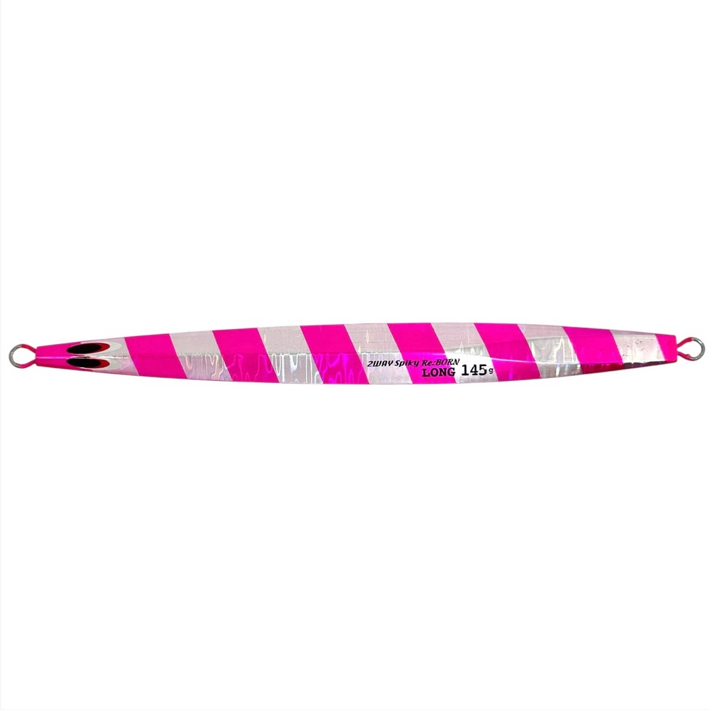 Пилькер TAMA JIG 2WAYspikyRe:BORN Long 145g 190mm #HB-04P Honeybee/Silver Pink 499176
