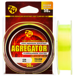 Леска ZANDER MASTER Agregator 0.37mm 10.3kg 100m Yellow