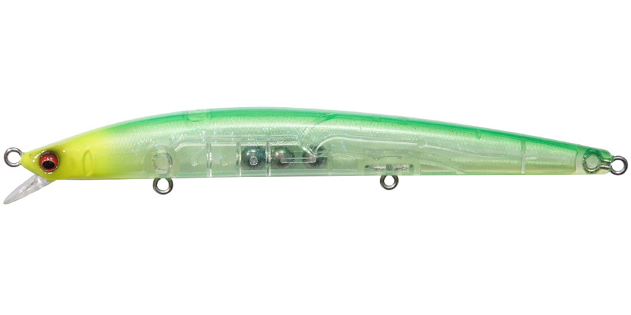 Воблер MEGABASS Cookai Slim 120SF 120mm 12g #GP Sparkling Chart Head 506161