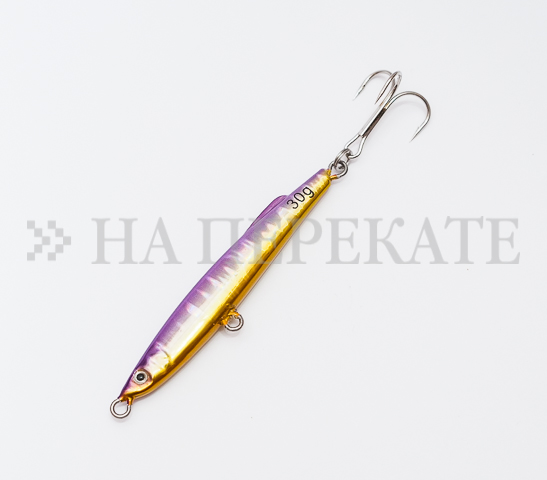 Пилькер Metall Jig Rasp 30gr #02 Purple Yellow (140-02)