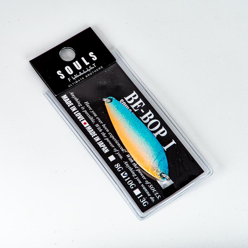 Блесна SOULS Be-Bop I 10g 55mm #O02 Silver/Blue Orange
