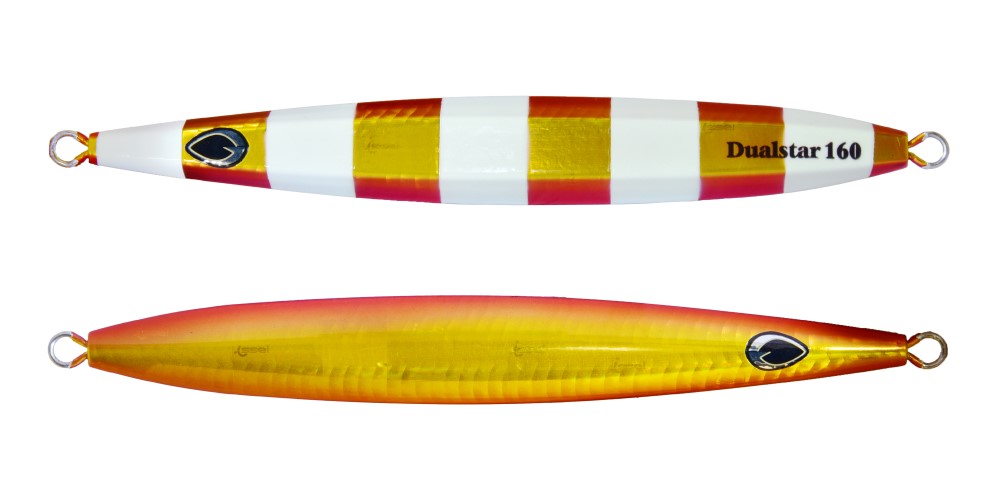 Пилькер BEAT Dualstar 130g #037 RG Zebra Glow 947269 (СИМА. ГОРБУША. КЕТА)