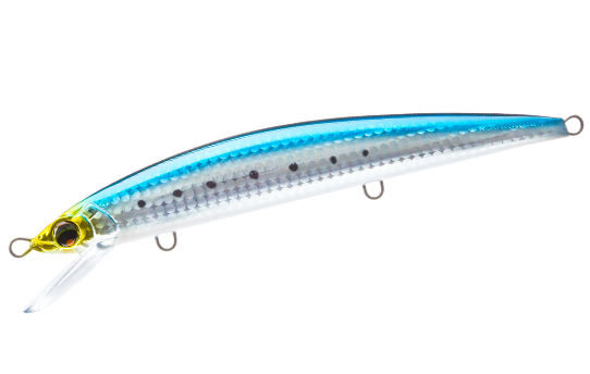 Воблер DUEL AILE MAGNET TG MINNOW SLIM FLOATING 120F 17g 120mm F1257-HIW