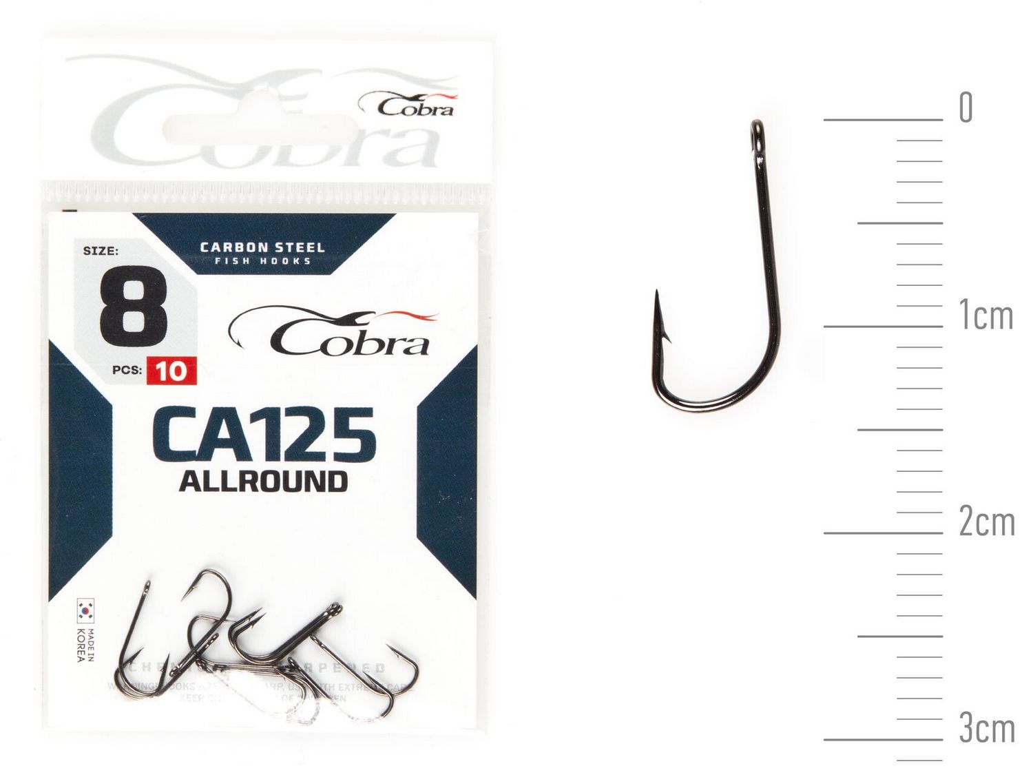Крючки Cobra Allround STRUGER CA125 #008 (10шт)