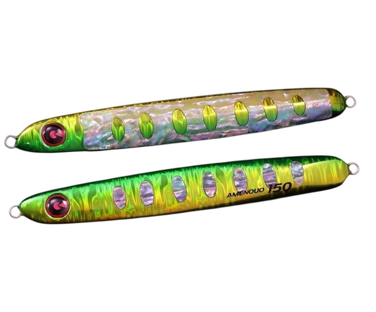 Пилькер JIGRIP Amenouo 180g #041 Midokin Abalone Zebra Keimura 291582 (СИМА. ГОРБУША. КЕТА)