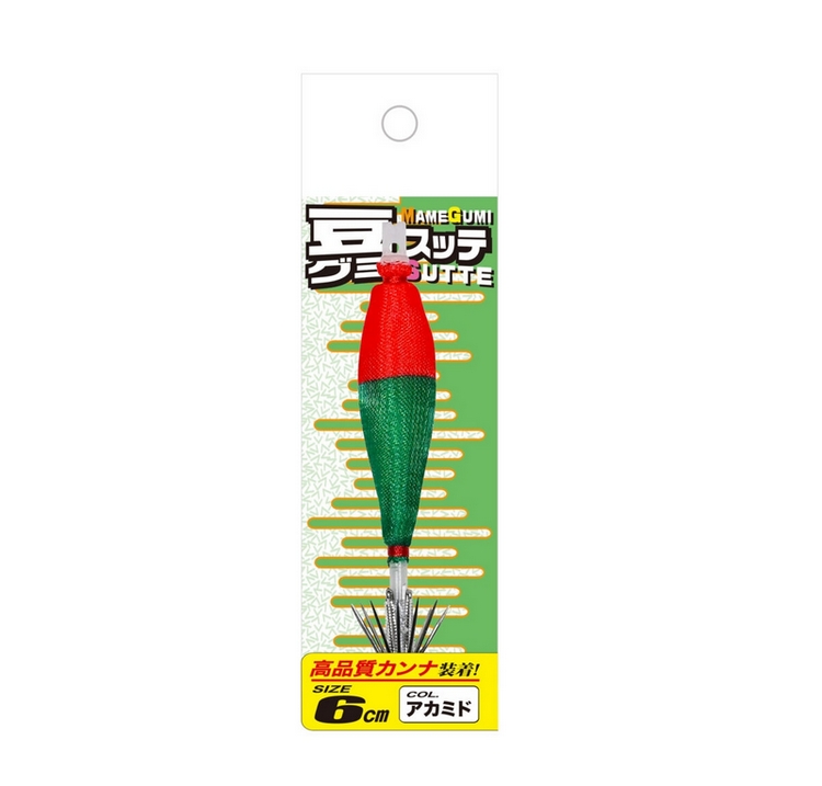 Кальмарница MARUSHIN Mame Gumi Sutte 6см Red Green 175322