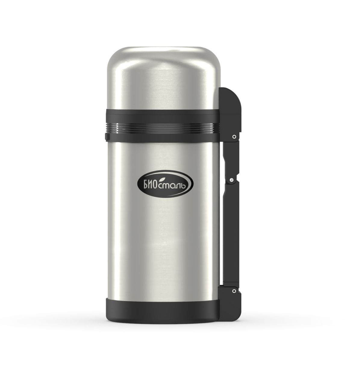 Термос Biostal NG-1200-1 1,2л   (универсальный, складная ручка)
