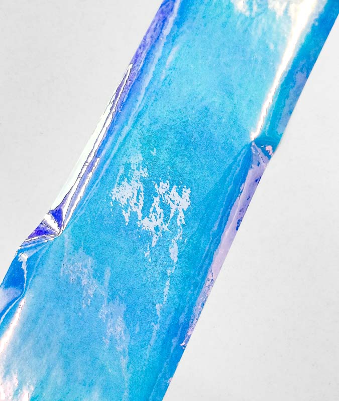 Наклейка на флешер PRIMFISHING 8х30cm #12 Moon Jelly