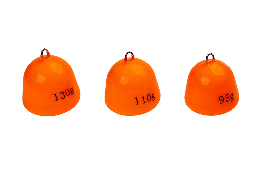 Груз HIGASHI Bell Sinker Fluo orange (110гр)