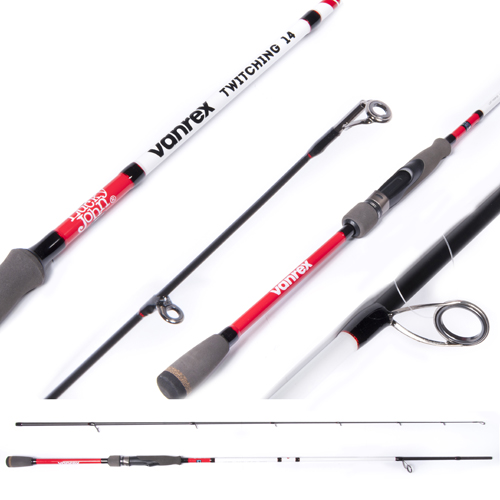 Удилище спиннинговое LUCKY JOHN Vanrex TWITCHING28 LJVT-742MEF 7-28g 2.23m