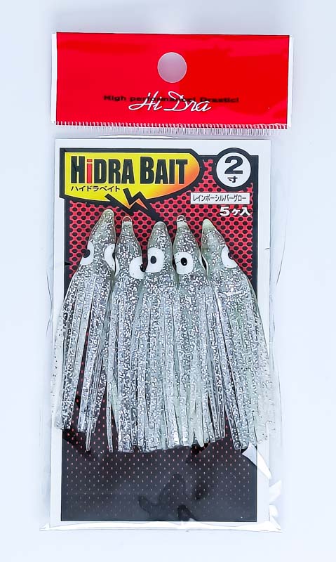 Октопус MARUSHIN HIDRA BAIT 2 60mm RAINBOW SILVER GLOW  (1шт) 2219 