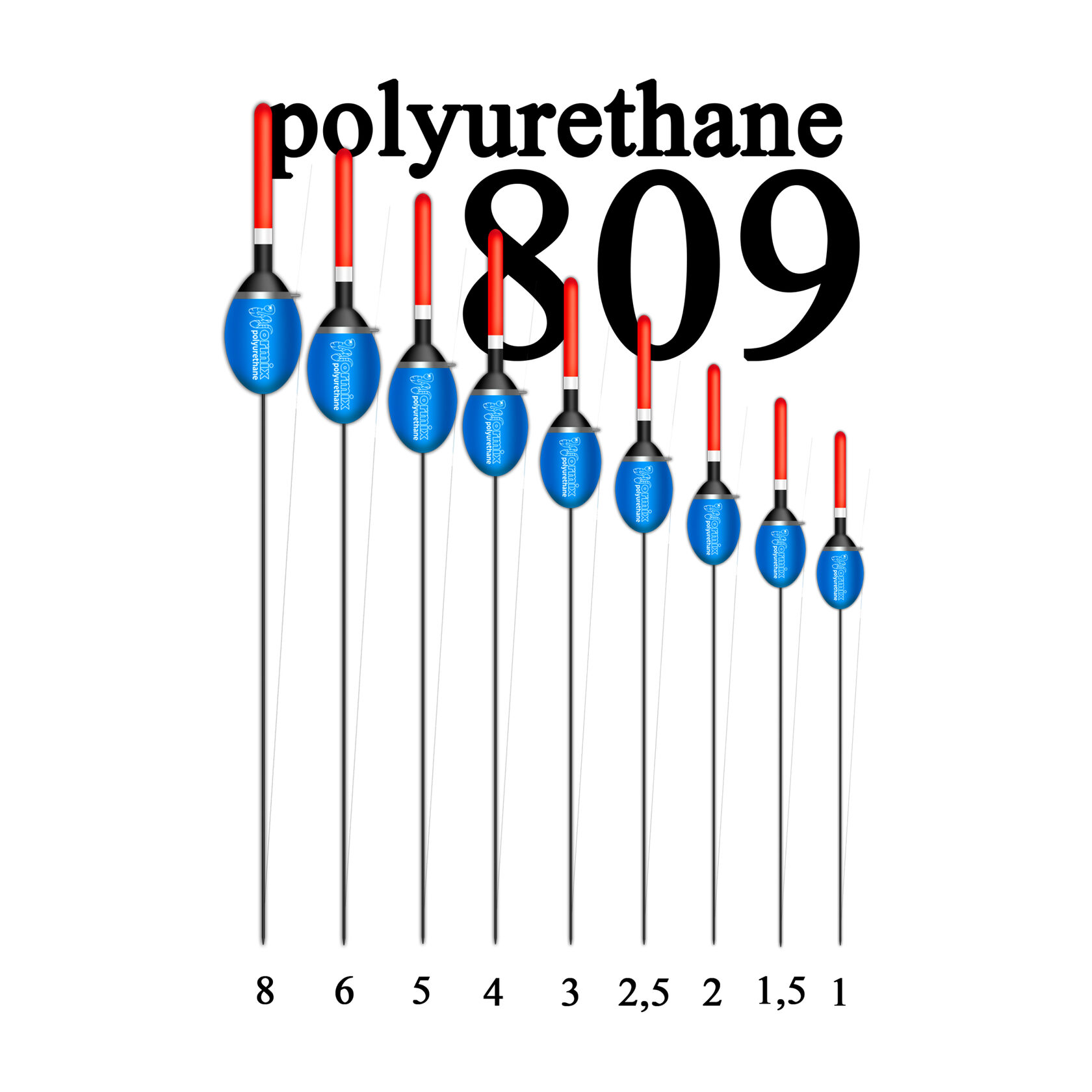 Поплавок из полиуретана WORMIX 809 5гр