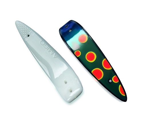 Блесна троллинговая AmiGo 3" #29 UV Glow