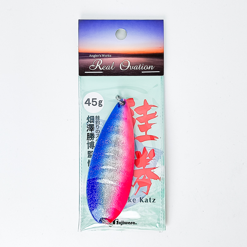 Блесна на кету Fujiwara Real Ovation Sake Katz 45g #Silver Powder Bling 5111