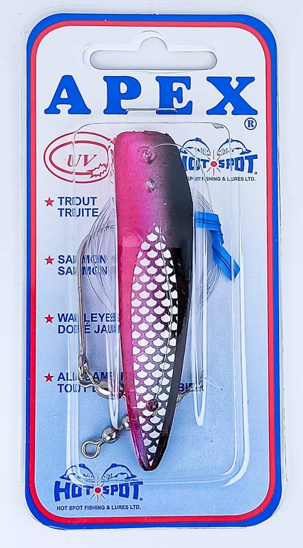 Блесна троллинговая HOT-SPOT APEX TROLLING LURE A3.0 #094 Gracie, Red and Black