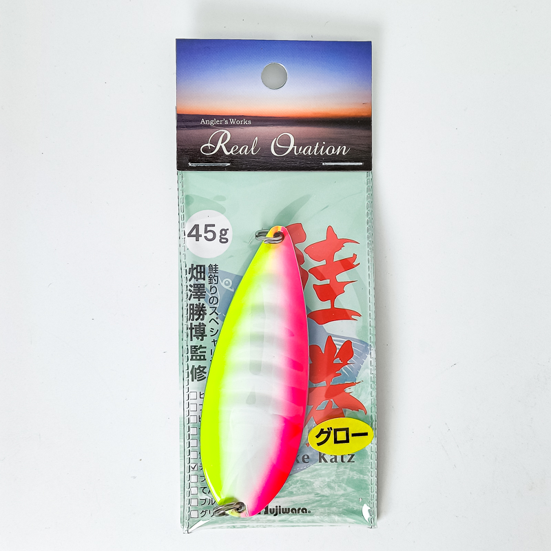 Блесна на кету Fujiwara Real Ovation Sake Katz 45g # Chart Pink Glow 5098