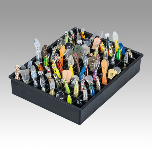 Коробка для приманок MEIHO PLUGHOUSE BLACK (208×161×42mm) 7113