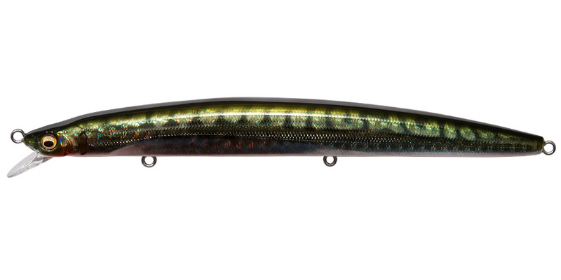 Воблер MEGABASS Cookai Slim 140SF 20g 140mm #FA Green Mackerel 506390