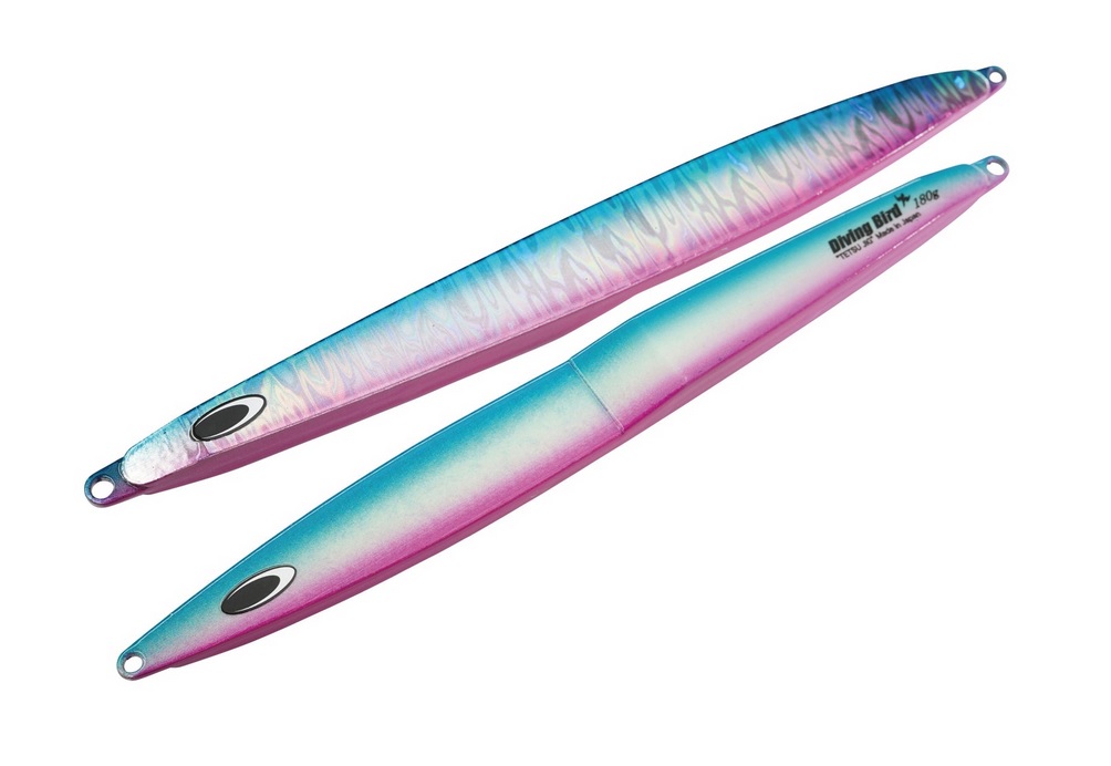 Пилькер NATURE BOYS Diving Bird 125g 200mm #10K Blue Pink UV Glow 530280