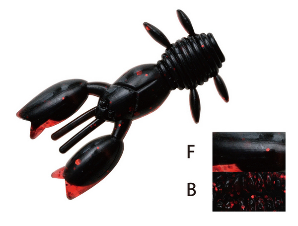 Силиконовая приманка JACKSON Chinukoro Craw 1.7 #BRD (уп.8шт) 649662