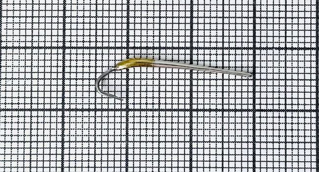 Блесна Игла P (20мм) (латунь+серебро)