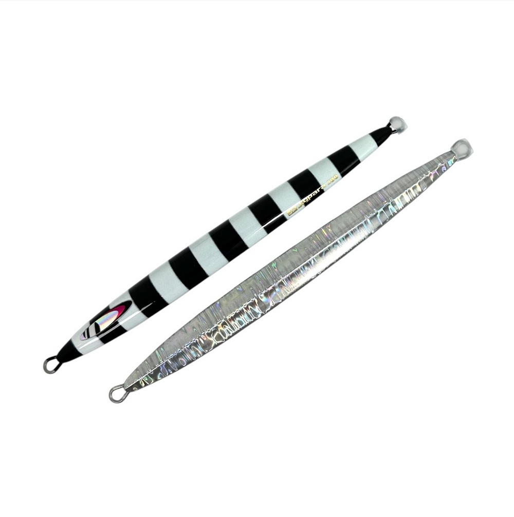 Пилькер MAJOR CRAFT Jigpara Vertical Long Slow 200g 185mm #056 Black Zebra UV 218557