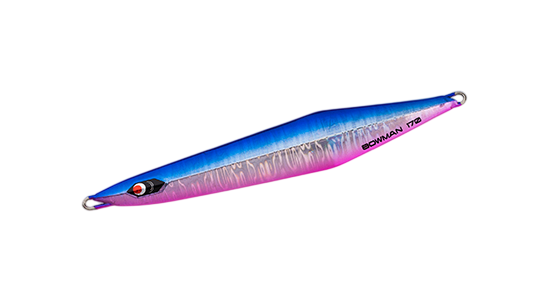 Пилькер PREDGE Bowman 130g #Blue Pink 830303 (СИМА. ГОРБУША. КЕТА)