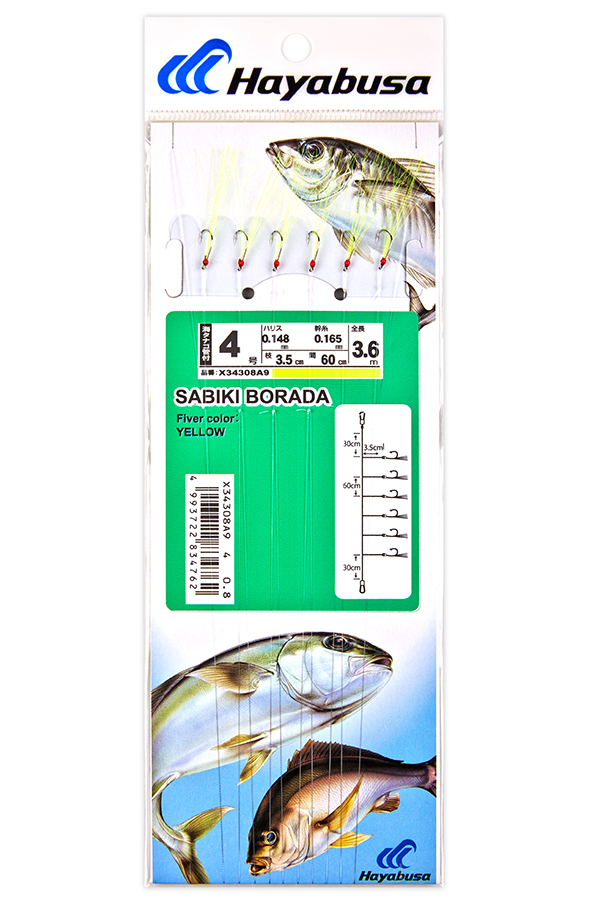 Бороды HAYABUSA SABIKI BORODA Y-4WN/R/360 X34308A9