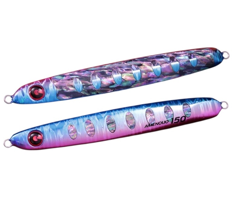 Пилькер JIGRIP Amenouo 180g #040 Bull Pin Abalone Zebra Keimura 291575 (СИМА. ГОРБУША. КЕТА)