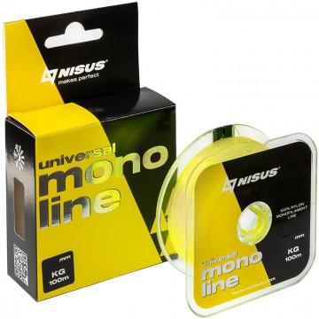 Леска PREMIER FISHING Monoline Fluorescent Yellow 0.35mm 100m