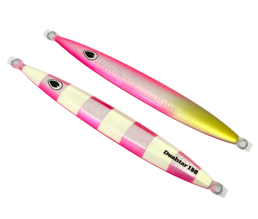 Пилькер BEAT Dualstar 180g #038 Pink Zebra Glow 947399 (СИМА. ГОРБУША. КЕТА)