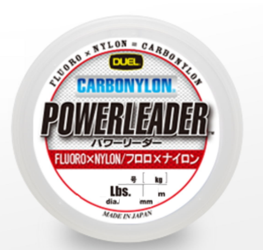Леска  DUEL Carbonylon Power Leader Fluoro x Nylon #24 0.810mm 46kg 50m