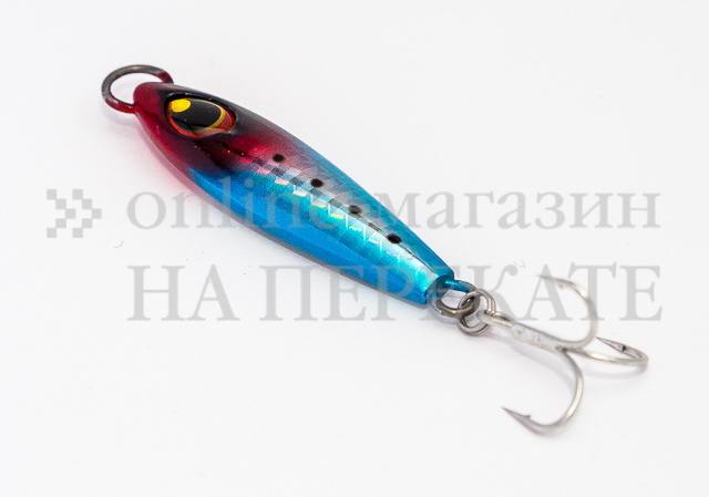 Пилькер TSURUGIYA GAN JIG 21g #12 Red Blue Iwashi