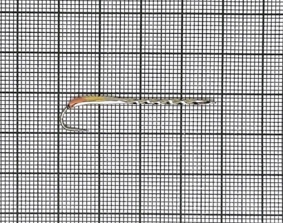 Блесна зимняя Крученая Z (35мм) (серебро+каро+зеленка) 