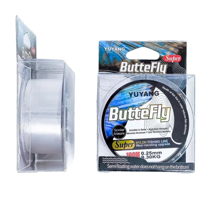 Леска YUYANG Butte Fly 0.25mm 9.3kg 100m