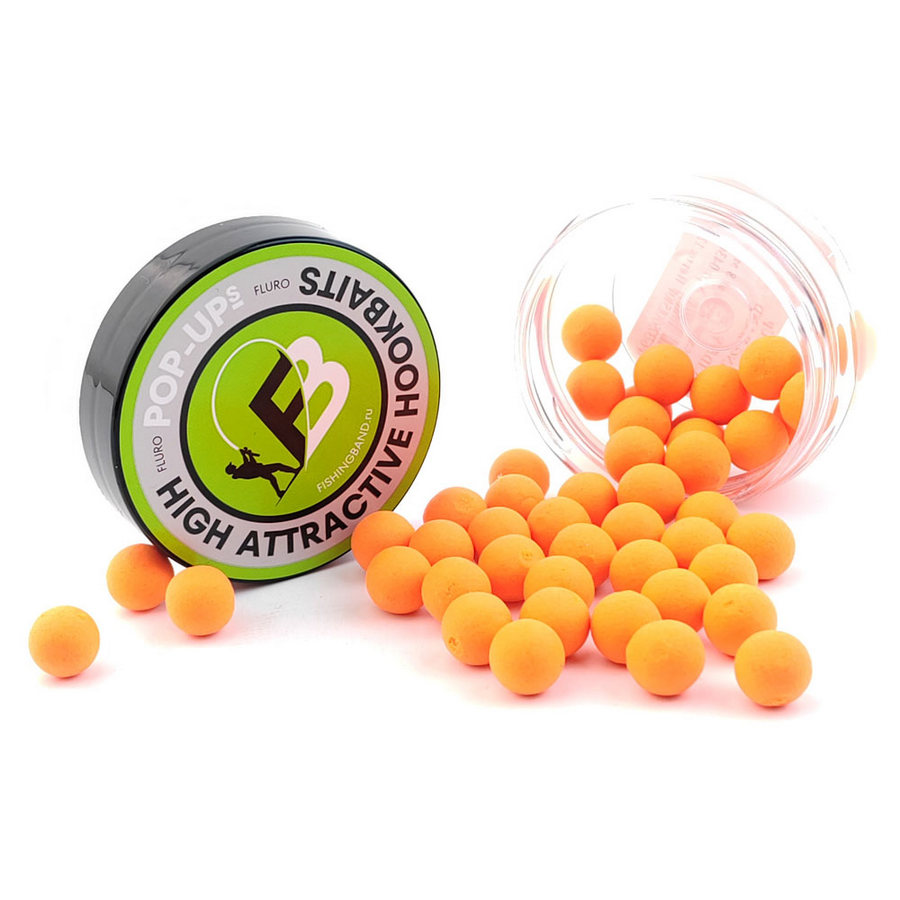 Бойлы плавающие POP-UP FISHING BAND Acid Рear Кислая Груша 8мм 12гр