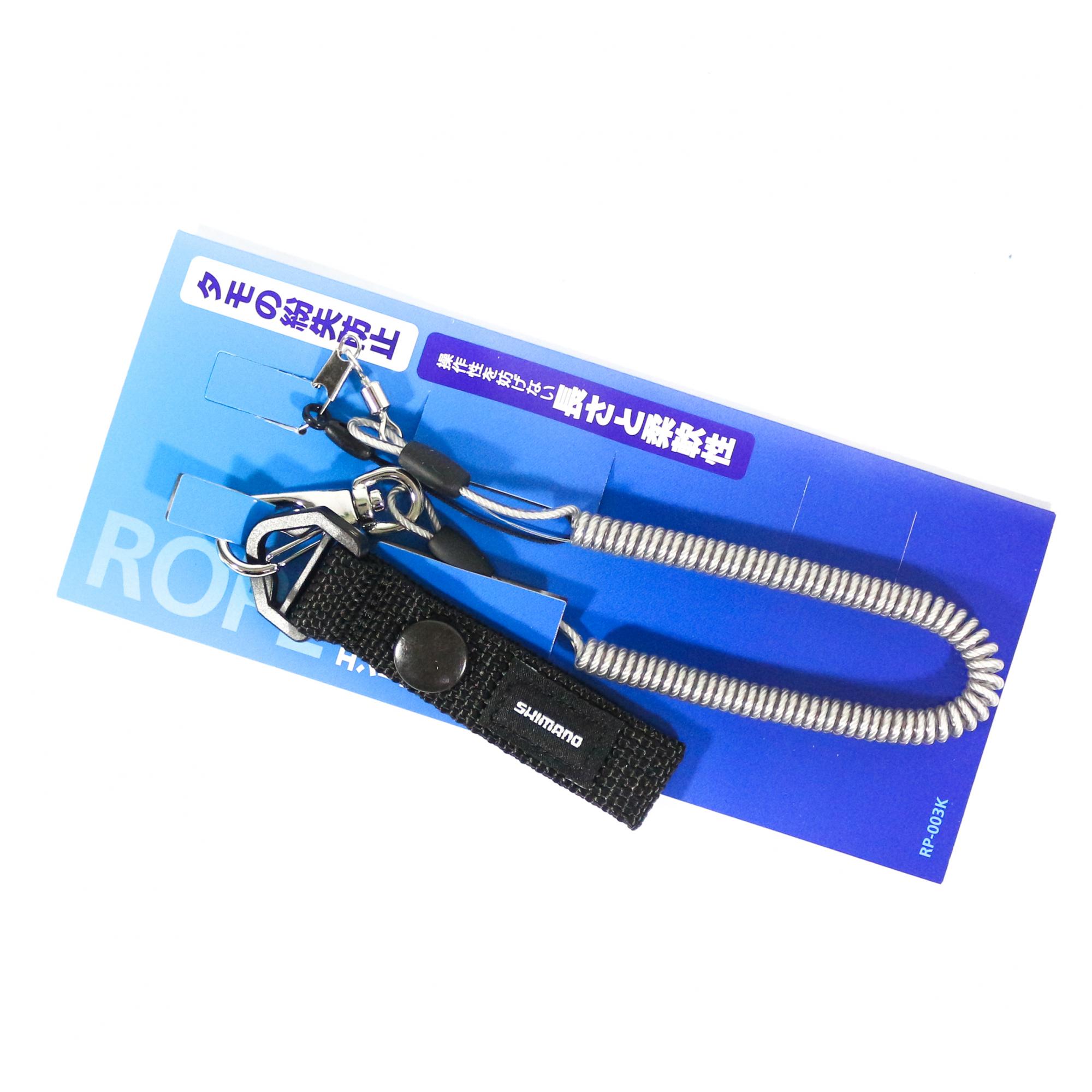 Страховочный тросик с карабинами SHIMANO RP-005J Smokie G 741677