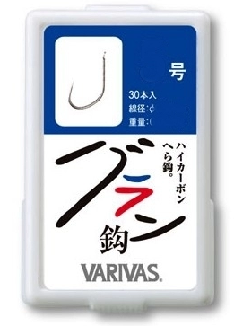 Крючок VARIVAS GURAN HOOK SILVER #1 (уп.30шт)