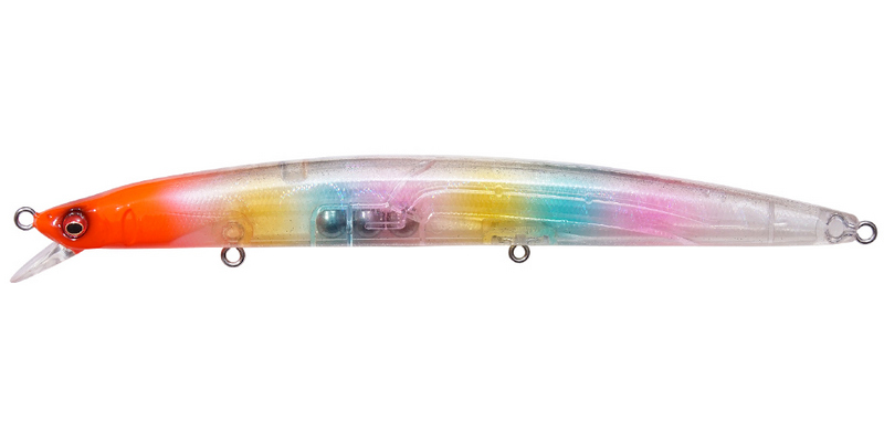 Воблер MEGABASS Cookai Slim 140SF 20g 140mm #GLX Candy Red Head 506345