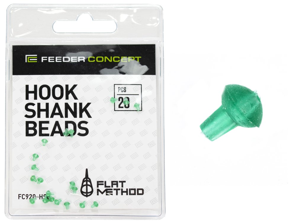 Стопоры на крючок Feeder Concept Flat Method HOOK SHANK BEADS (уп.20шт) FC920-HSB