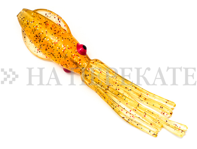 Каракатица B2SQUID 12,7 см неоснащ. Amber/Red & Silver Flakes/Red Eyes