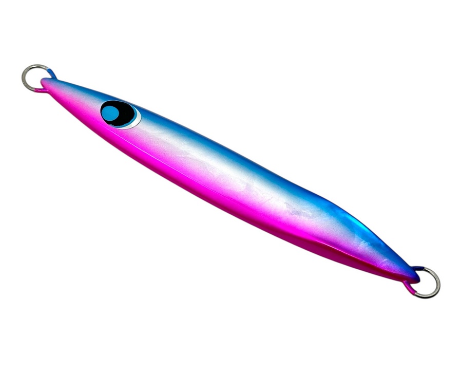 Пилькер UROCO Jig Center Short 125g #247AWG Bull Pin/HD Glow 100485 (СИМА. ГОРБУША. КЕТА)