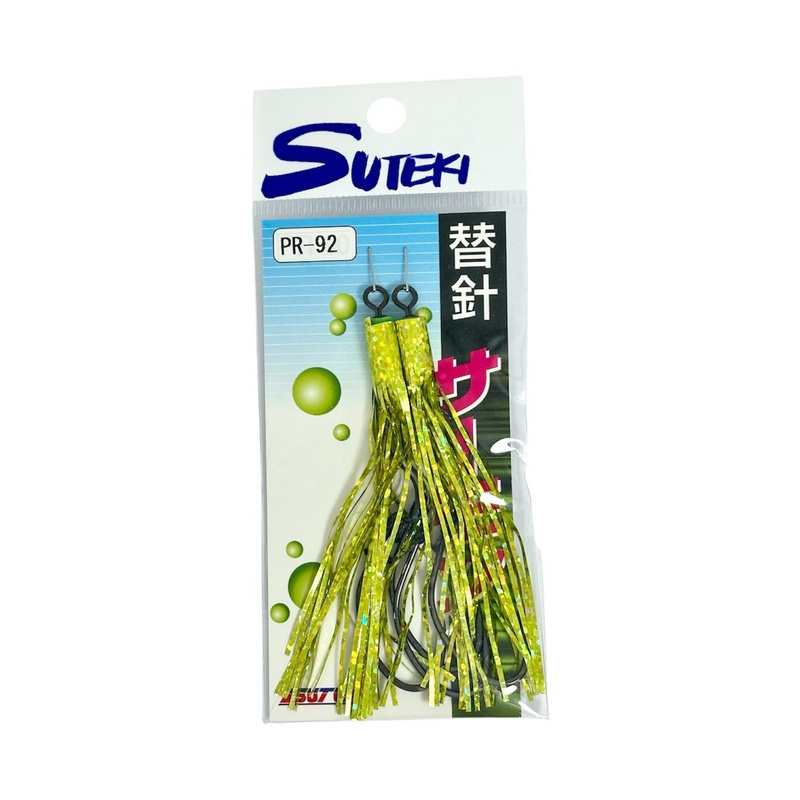 Крючок Assist Hook SUTEKI с люрексом PR-92 3590