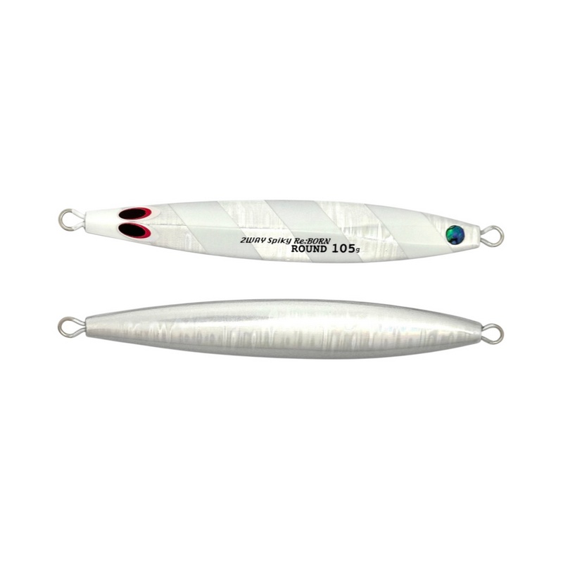 Пилькер TAMA JIG 2WAYspikyRe:BORN Round 105g 120mm #HB-04G Honeybee/Silver Glow 497837