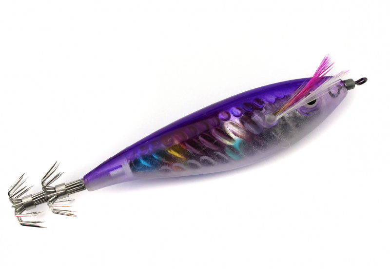 Кальмарница JpFishing Magic Rainbow Fish 100mm #Violet Glow UV