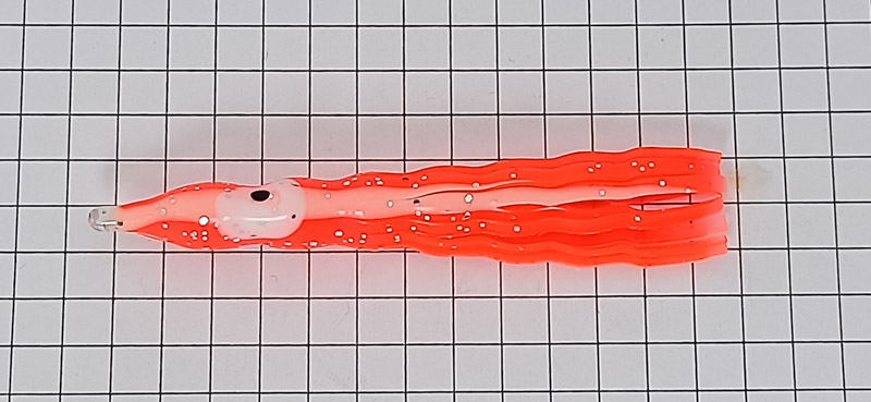 Октопус Shark 6cm #09 Orange Glow Stripe (уп.20шт)